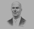 Sketch of Peter Markey, Partner, Ernst & Young