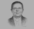 Sketch of Darmin Nasution, Governor, Bank Indonesia