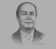 Sketch of Tuncay Özilhan, CEO, Anadolu Group