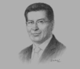 Sketch of Carlos Paredes, Minister of Transport and Communications