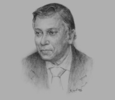 Sketch of Nor Mohamed Yakcop, Minister in the Prime Minister’s Department, Economic Planning Unit