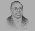 Sketch of Yannick Mokanda, Director-General, National Agency for Urban Planning, Topographical Works and Land Registry (ANUTTC)