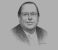 Sketch of Julio Velarde, President, Central Reserve Bank of Peru
