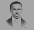 Sketch of Nana Kwame Bediako, President and CEO, Petronia City Development