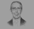 Sketch of Farouk Chiali, Minister of Public Works