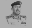 Sketch of Staff Major General Obaid Al Ketbi, Former Member, Executive Council, and Former Deputy Commander General, Abu Dhabi Police (ADP)