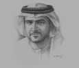 Sketch of Mohammed Sultan Al Hameli, Former Chairman, Health Authority - Abu Dhabi