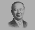 Sketch of Veerasak Kositpaisal, CEO and President, Thai Oil